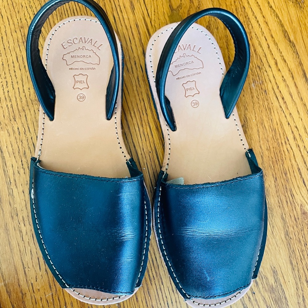 Authentic and never work Menorca Sandals